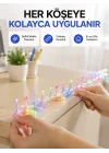 Mey İthalat® Enerji Tasarruflu Şeffaf Kablo 5 m 50 LED Dekor Işık