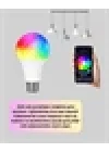 Mey İthalat® Enerji Verimli Akıllı LED Ampul, Uzaktan Kontrol Özellikli