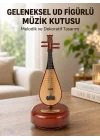Mey İthalat® Enstrüman Şeklinde Müzik Kutusu Lüt Tasarım Melodious Music