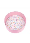 Mey İthalat® ER-703 YUMUŞAK MİNDERLİ TOP HAVUZU-PEMBE