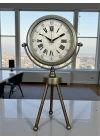 Mey İthalat® Eskitme Prestij Üç Ayaklı Masa Saati