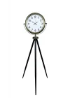 Mey İthalat® Eskitme Tripod Ayaklı Dekoratif Saat