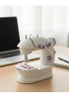 Mey İthalat® Ev Tipi Mini Dikiş Makinesi Ayarlanabilir Hız ve Işıklı