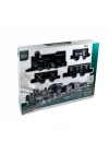 Mey İthalat® FF-1603C-4C IŞIKLI VE SESLİ BUHARLI TREN SETİ -VRD