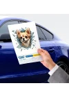 Mey İthalat® Fulcar Chiuahua Araç Stickerı