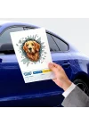 Mey İthalat® Fulcar Golden Araç Stickerı