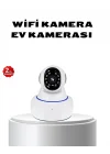 Mey İthalat® Full HD Akıllı IP Kamera Gece Görüşlü, Hareket Sensörlü, Çift Yönlü Ses ve Online Kayıt Özellikli