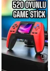 Mey İthalat® Gamepad 520 Retro Oyunlu Taşınabilir El Konsolu Atari