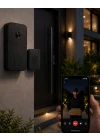 Mey İthalat® Gece Görüşlü Akıllı Kapı Zili Geniş Açılı Kameralı Güvenlik Sistemi