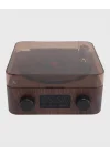 Mey İthalat® Gece Lambası Bluetooth Hoparlör Dijital Saat Çok Fonksiyonlu Su Dalgası Işıklı