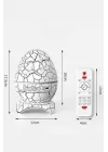 Mey İthalat® Gece Lambası Yumurta Işık Speaker Yeni Nesil Dinozor Yumurtası Görünümlü