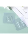 Mey İthalat® Geçmeli Klips Eşya Sabitleme Askısı 5’li Set