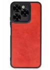 Mey İthalat®  General Mobile Era 50 Kılıf Aras Deri Kapak - Kırmızı