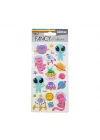 Mey İthalat® Glitter Sticker Uzay