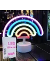 Mey İthalat® Gökkuşağı Neon Led Lamba