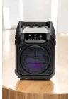 Mey İthalat® Güçlü ve Şarj Edilebilir Bluetooth Hoparlör 6.5 İnç