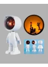 Mey İthalat® Gün Batımı Efekti Sunan Astronot LED Masa Lambası Yeni Nesil