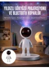 Mey İthalat® Gün Batımı Lambası Işık Arka Plan Projektör Sevimli Astronot Enerji Tasarruflu Yeni Nesil