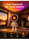 Mey İthalat® Gün Batımı Projektör Lamba Astronot Görünümlü Dekoratif Masa Lambası