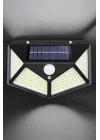 Mey İthalat® Güneş Enerjili Bahçe Aydınlatma Lambası Solar 100 Led Lamba