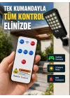 Mey İthalat® Güneş Enerjili LED Duvar ve Direk Lambası Suya Dayanıklı Akıllı Aydınlatma