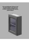Mey İthalat® Güneş Enerjili Su Geçirmez LED Duvar Lambası Yeni Nesil
