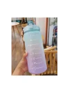 Mey İthalat® Günlük Motivasyon Su Matarası 2 Litre