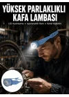Mey İthalat® Hafif ve Taşınabilir Kamp Kafa Lambası Ayarlanabilir Işık Yeni Nesil
