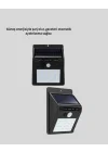 Mey İthalat® Hareket Algılamalı Solar LED Güvenlik Lambası Yeni Nesil