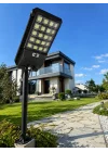 Mey İthalat® Hareket Sensörlü Solar LED Aydınlatma 3 Modlu Uzaktan Kumandalı Bahçe Lambası