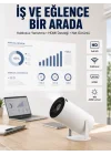Mey İthalat® HDMI ve USB Girişli Uzun Ömürlü Ampullü Projeksiyon