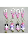 Mey İthalat® Hello Kitty Ve Arkadaşları Silikon Anahtarlık