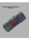 Mey İthalat® HN01 KULAKLIK + PG-8018 OYUNCU KLAVYESİ SET