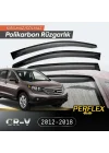Mey İthalat® Honda CR-V 2012-2018 Cam Rüzgarlığı V2 Düz
