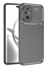 Mey İthalat®  Honor 200 Kılıf Auto Focus Karbon Kapak - Gri