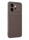 Mey İthalat®  Huawei Honor 600 Auto Focus Karbon Kapak - Gri