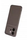 Mey İthalat®  Huawei Honor 600 Auto Focus Karbon Kapak - Gri