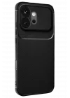 Mey İthalat®  Huawei Honor 600 Auto Focus Karbon Kapak - Siyah