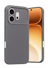 Mey İthalat®  Huawei Honor 600 First Silikon - Gri