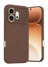 Mey İthalat®  Huawei Honor 600 First Silikon - Kahverengi