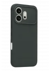 Mey İthalat®  Huawei Honor 600 First Silikon - Koyu Yeşil