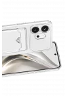 Mey İthalat®  Huawei Honor 600 Kart Şeffaf Silikon - Şeffaf