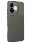 Mey İthalat®  Huawei Honor 600 Lite Auto Focus Karbon Kapak - Gri