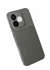 Mey İthalat®  Huawei Honor 600 Lite Auto Focus Karbon Kapak - Gri