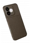 Mey İthalat®  Huawei Honor 600 Lite Auto Focus Karbon Kapak - Kahverengi