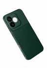 Mey İthalat®  Huawei Honor 600 Lite Auto Focus Karbon Kapak - Koyu Yeşil