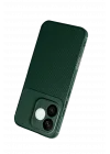 Mey İthalat®  Huawei Honor 600 Lite Auto Focus Karbon Kapak - Koyu Yeşil