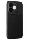 Mey İthalat®  Huawei Honor 600 Lite Auto Focus Karbon Kapak - Siyah