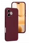 Mey İthalat®  Huawei Honor 600 Lite First Silikon - Bordo