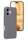 Mey İthalat®  Huawei Honor 600 Lite First Silikon - Gri